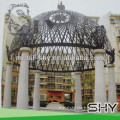 Iron gazebo top dome for house and garden decoration